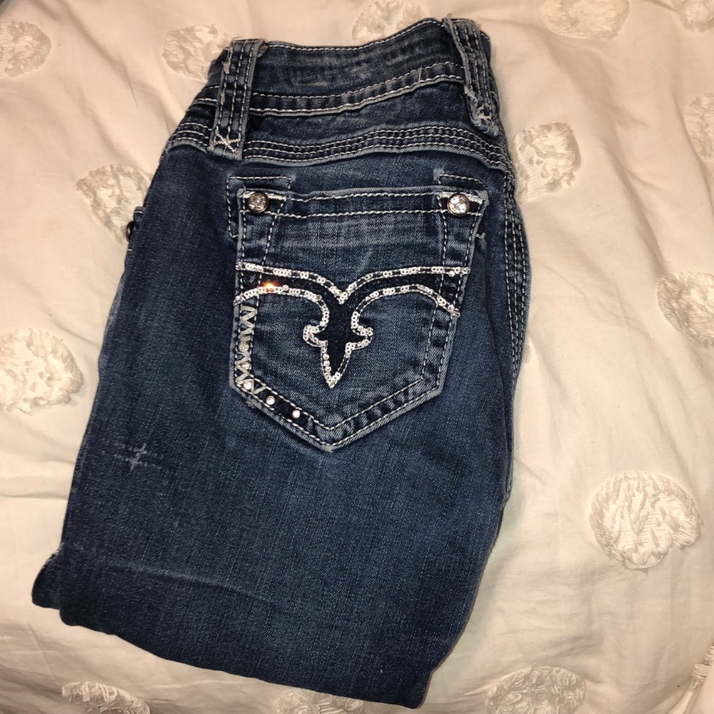 Rock revival skinny jeans
